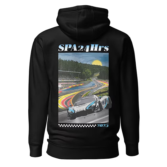 Reece Barr Racing SPA 24 HRS 2025 Hoodie - Black image 0